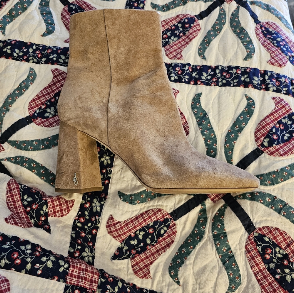 Sam Edelman Tan Heeled Boots
